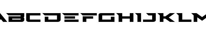 Cyberdyne Expanded Font UPPERCASE