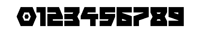 Cyberform Condensed Font OTHER CHARS