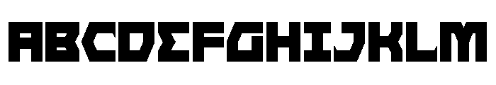 Cyberform Condensed Font UPPERCASE