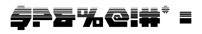 Cyberform Halftone Font OTHER CHARS