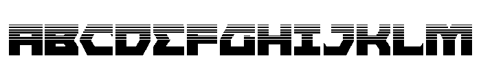 Cyberform Halftone Font UPPERCASE