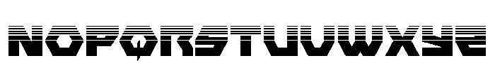 Cyberform Halftone Font UPPERCASE