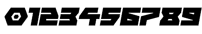Cyberform Semi-Italic Font OTHER CHARS