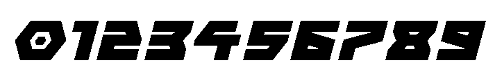 Cyberform Title Italic Font OTHER CHARS
