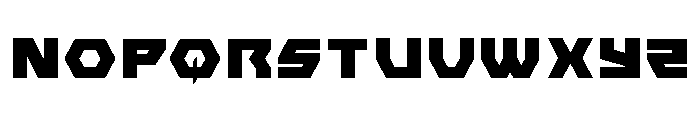 Cyberform Title Font UPPERCASE