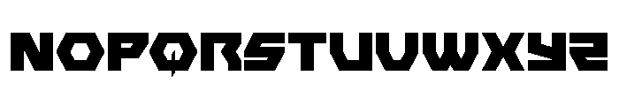 Cyberform Font UPPERCASE