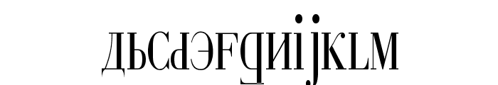 Cyberia Condensed Font LOWERCASE