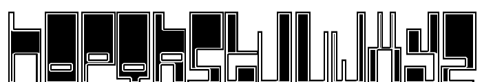 Cyberpop Font LOWERCASE