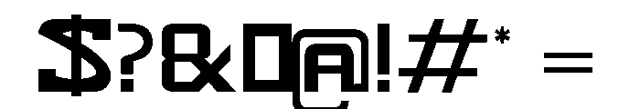 CyberpunkIsNotDead Font OTHER CHARS