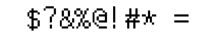 CyberpunkWaifus Font OTHER CHARS