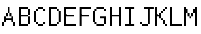 CyberpunkWaifus Font UPPERCASE