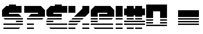 Cyberspace Raceway Front Font OTHER CHARS