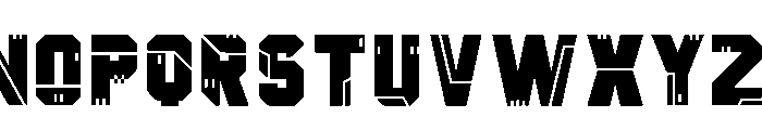 Cyborg Punk Font LOWERCASE