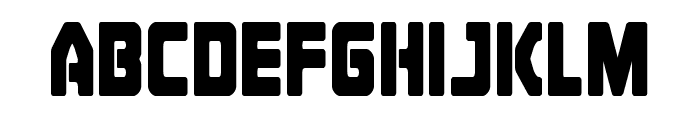 Cyborg Rooster Condensed Font LOWERCASE