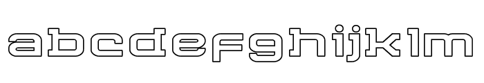 Cydonia Century Outline Font LOWERCASE