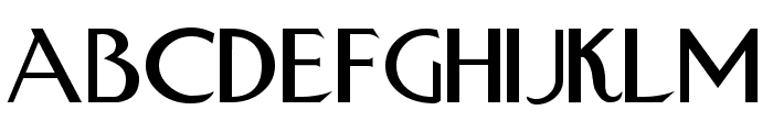Cygnet Regular Font UPPERCASE