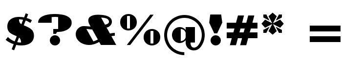 Cyklop-Regular Font OTHER CHARS