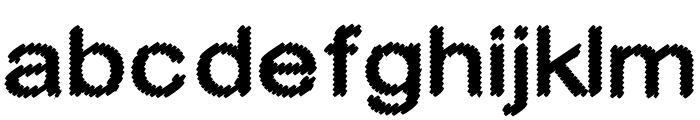 Cylonic Crossdraft Font LOWERCASE