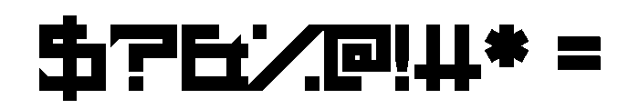 Cynosure Straight Font OTHER CHARS