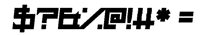 Cynosure Font OTHER CHARS