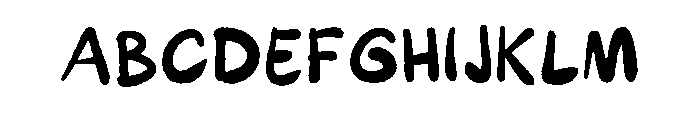 Cyp Regular Font UPPERCASE