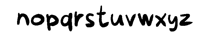 Cyp Regular Font LOWERCASE