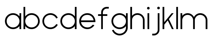 Cypher Regular Font LOWERCASE