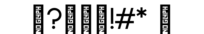 Cypher Semibold Font OTHER CHARS