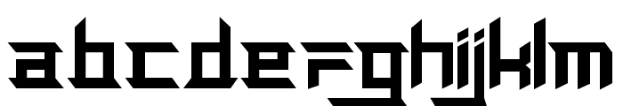 Cypress Hell Font LOWERCASE