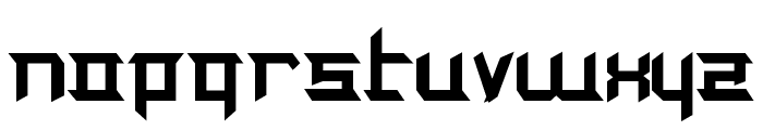 Cypress Hell Font LOWERCASE