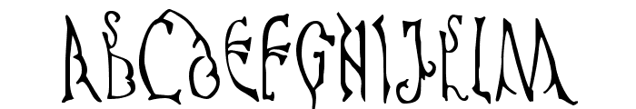 Cyprian Font LOWERCASE