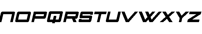 Cyprien Italic Font UPPERCASE