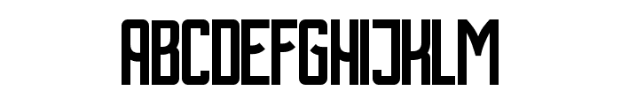 Cyrillic Attitudes Condensed Font UPPERCASE
