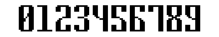 Cyrillic Pixel-7 Font OTHER CHARS