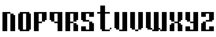 Cyrillic Pixel-7 Font LOWERCASE