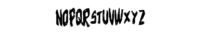 Cyrus the Virus Condensed Font LOWERCASE