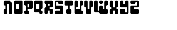Cyberdelic Regular Font LOWERCASE