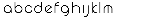 Cyclo Alternate Book Font LOWERCASE