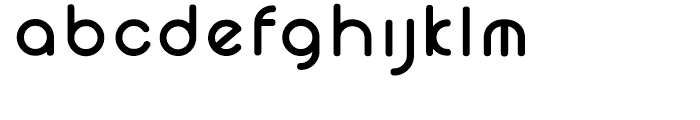 Cyclo Bold Font LOWERCASE