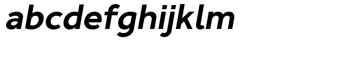 Cyntho Next Bold Italic Font LOWERCASE