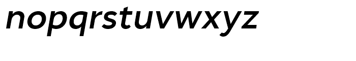 Cyntho Next SemiBold Italic Font LOWERCASE