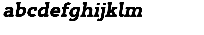 Cyntho Next Slab ExtraBold Italic Font LOWERCASE