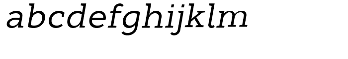 Cyntho Next Slab Italic Font LOWERCASE