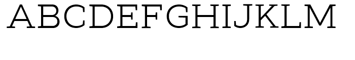 Cyntho Next Slab Light Font UPPERCASE