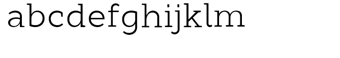 Cyntho Next Slab Light Font LOWERCASE