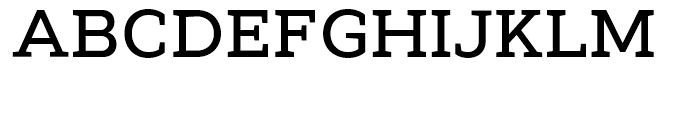 Cyntho Next Slab Medium Font UPPERCASE