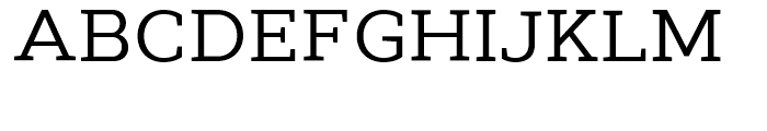 Cyntho Next Slab Regular Font UPPERCASE