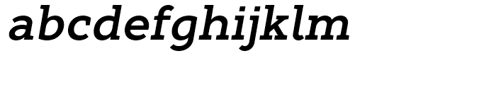 Cyntho Next Slab SemiBold Italic Font LOWERCASE