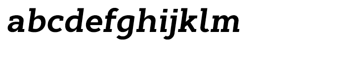 Cyntho Slab Bold Italic Font LOWERCASE