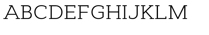 Cyntho Slab Light Font UPPERCASE